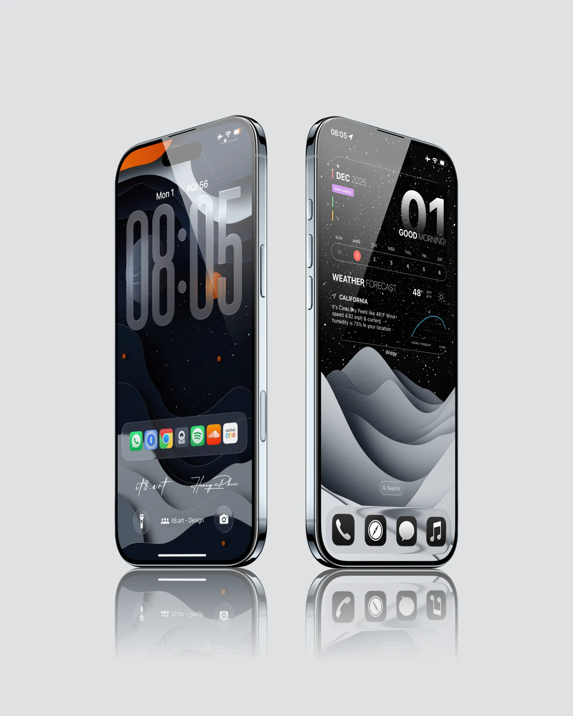 Cosmic Dark iPhone Wallpaper 4K Pack