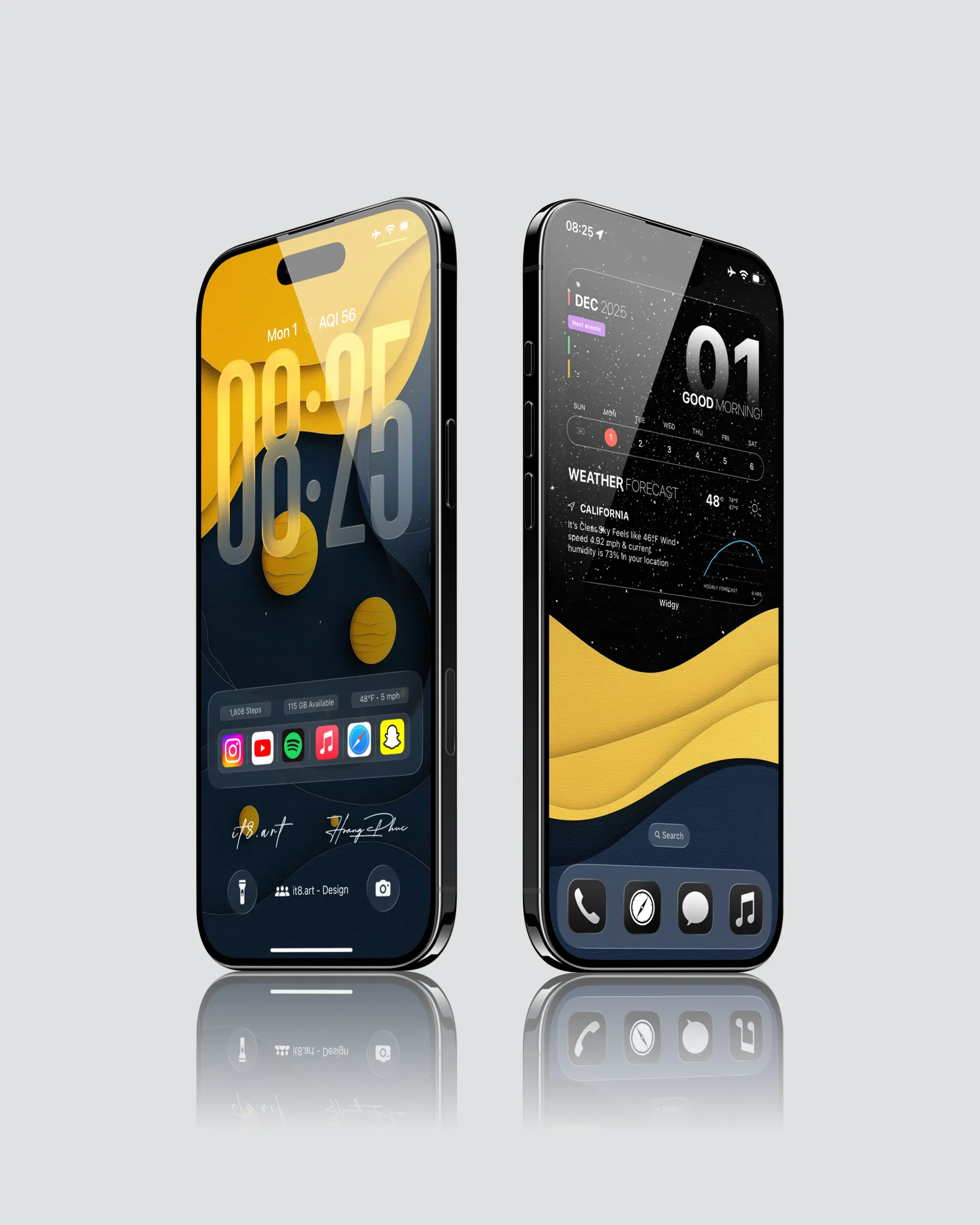 Cosmic Dark iPhone Wallpaper 4K Pack - Image 2