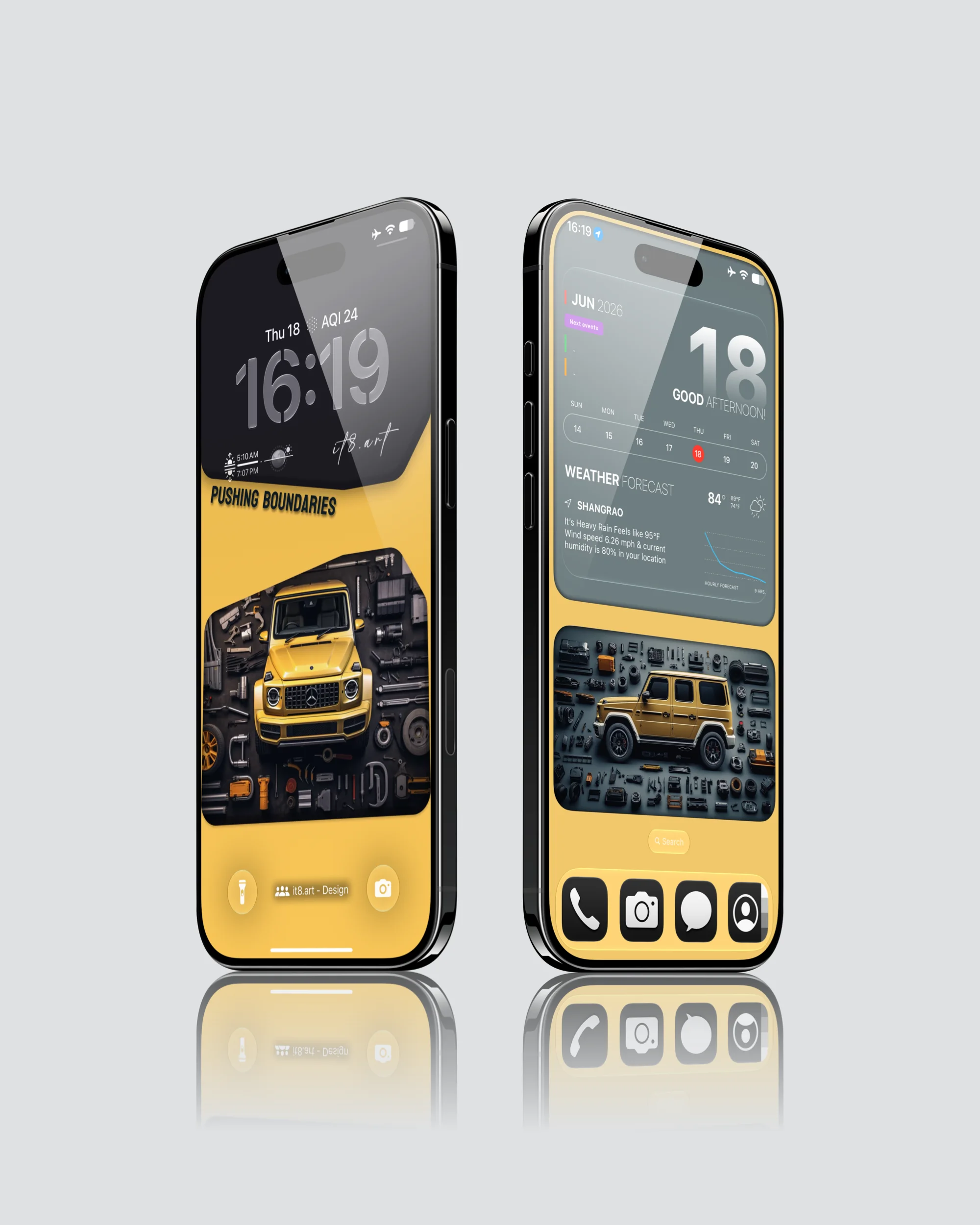 Exploded Supercar 4K iPhone Wallpaper Pack - Image 3