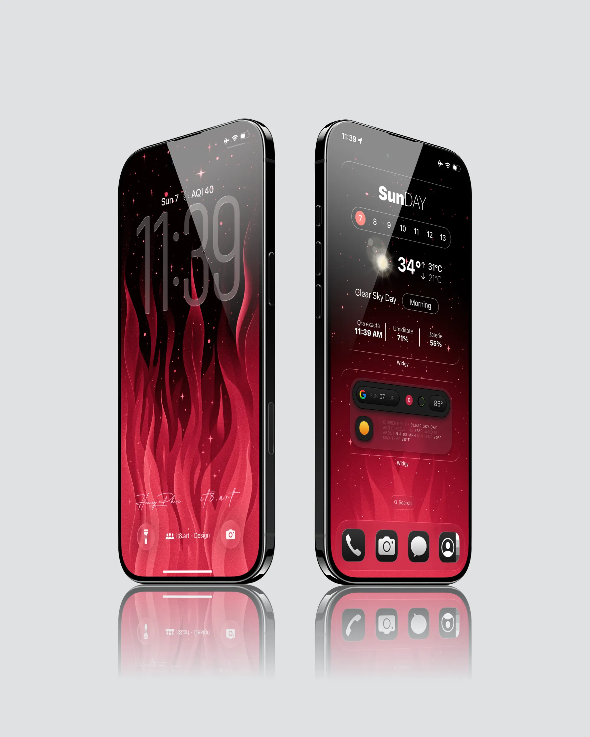 Abstract Fire iPhone Wallpaper 4K Pack - Image 3