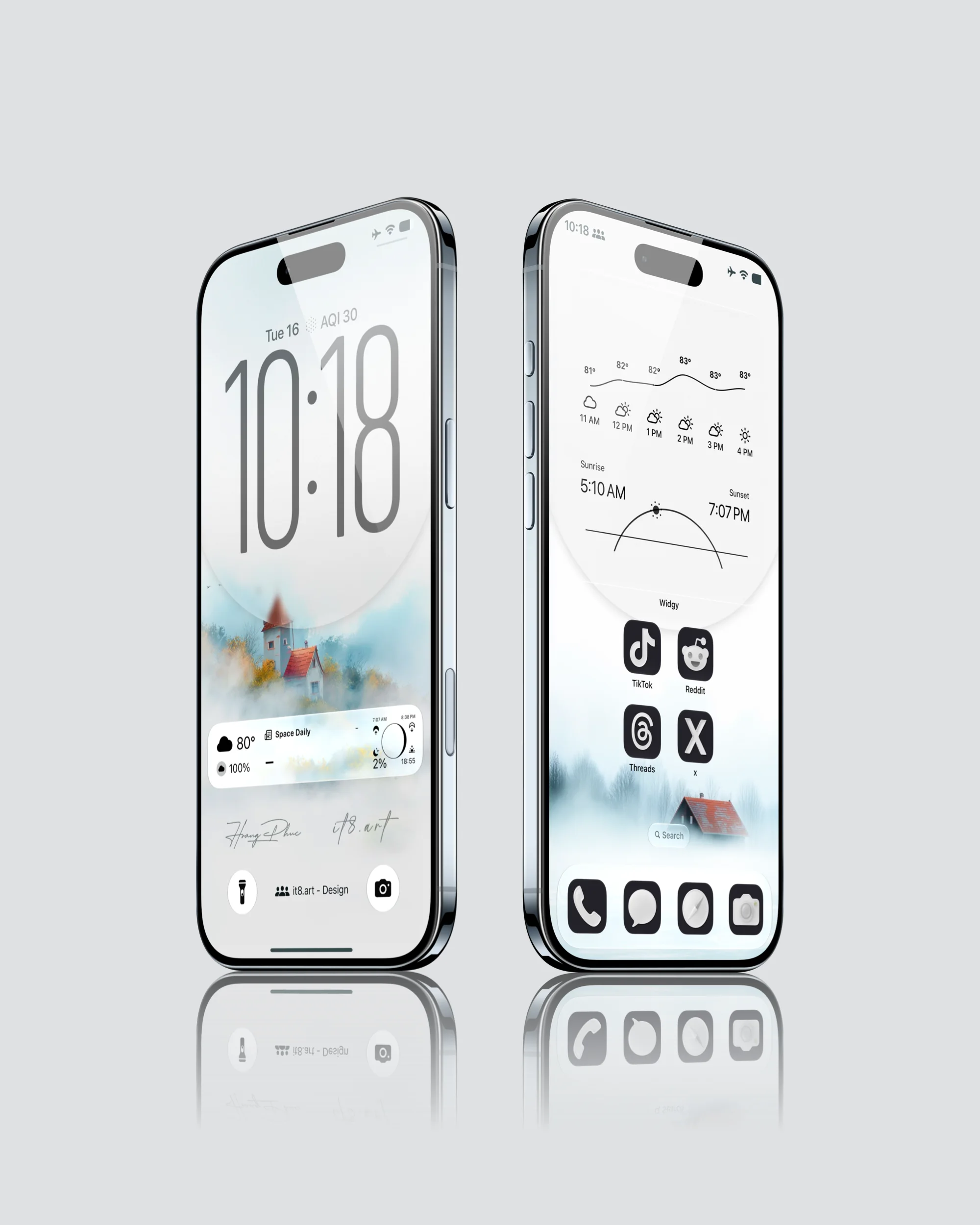 Cozy Cottage iPhone Wallpaper 4K Pack