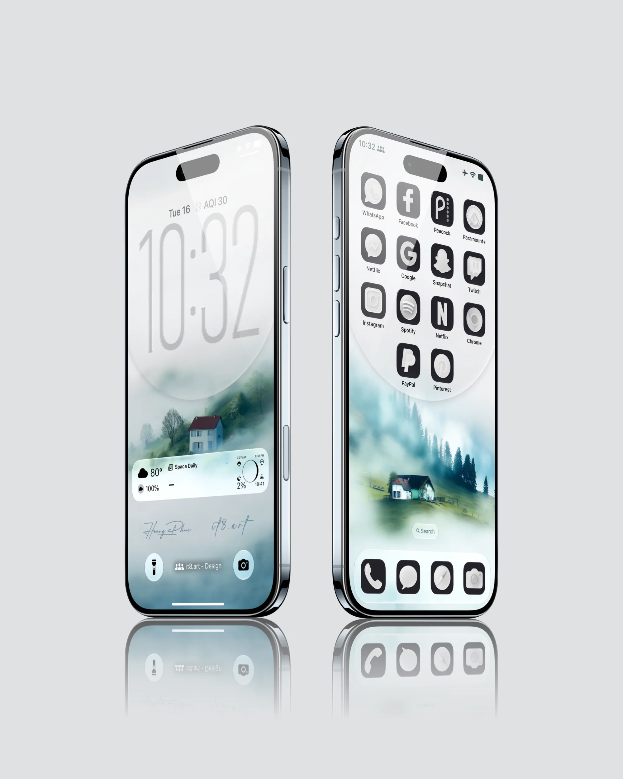 Cozy Cottage iPhone Wallpaper 4K Pack - Image 3