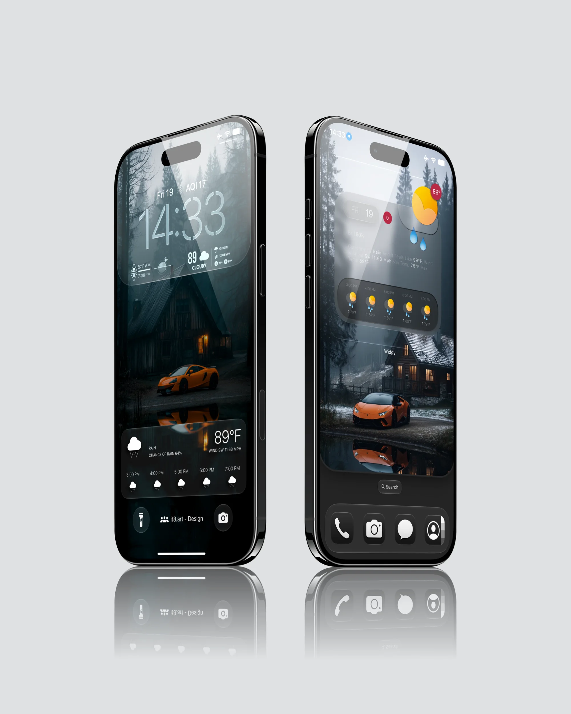 Jungle Supercar 4K iPhone Wallpaper Pack - Image 3