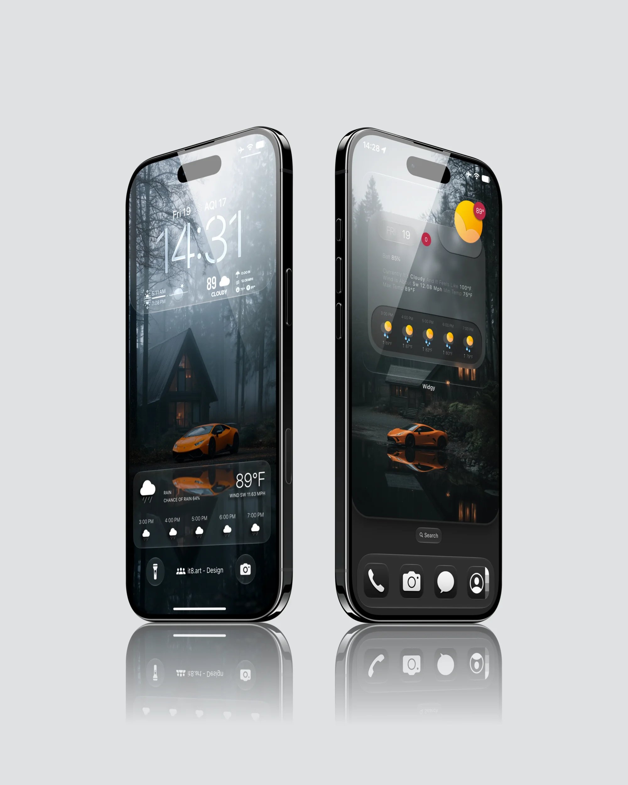 Jungle Supercar 4K iPhone Wallpaper Pack - Image 4