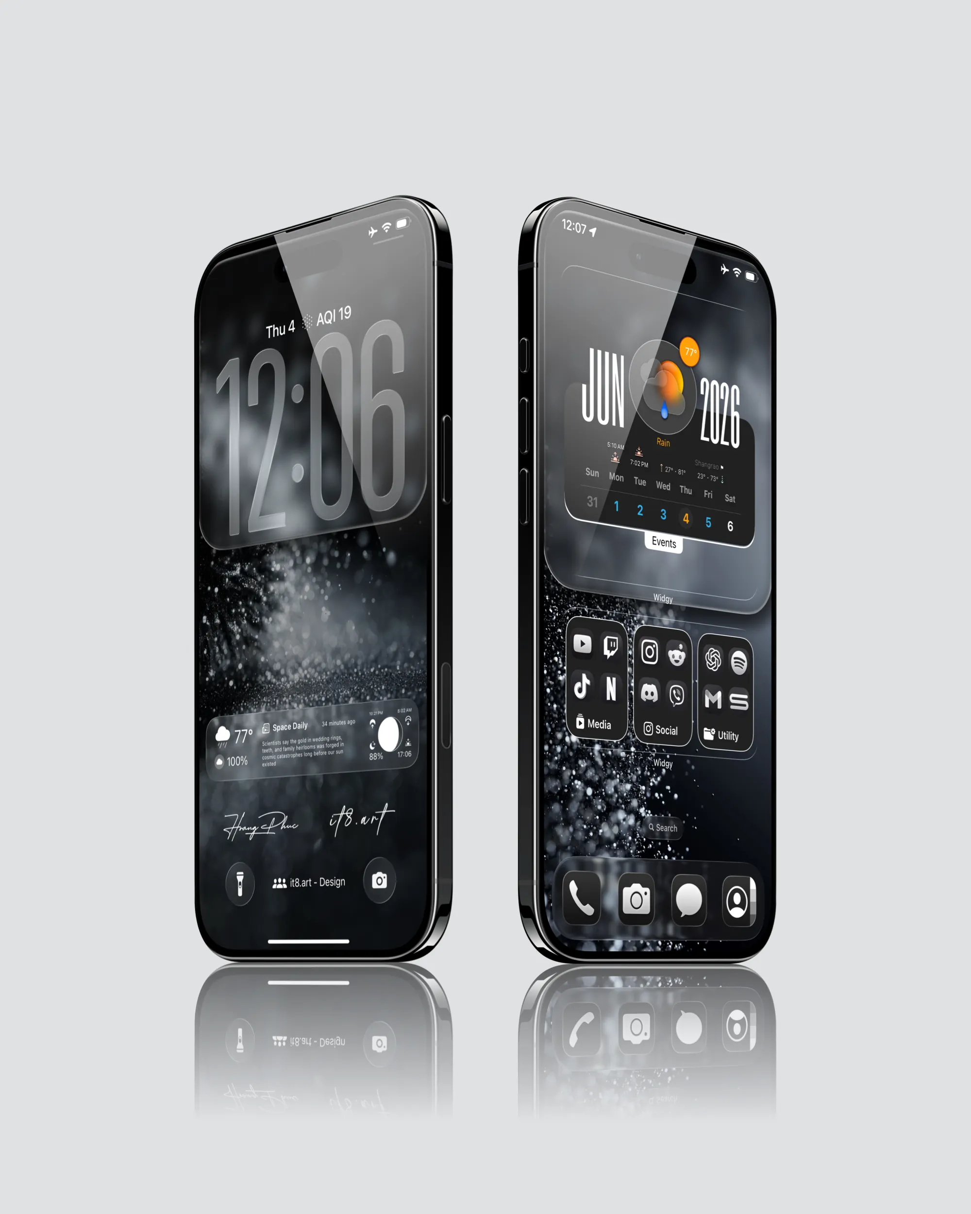 Liquid Glass iPhone Wallpaper 4K Pack - Image 2