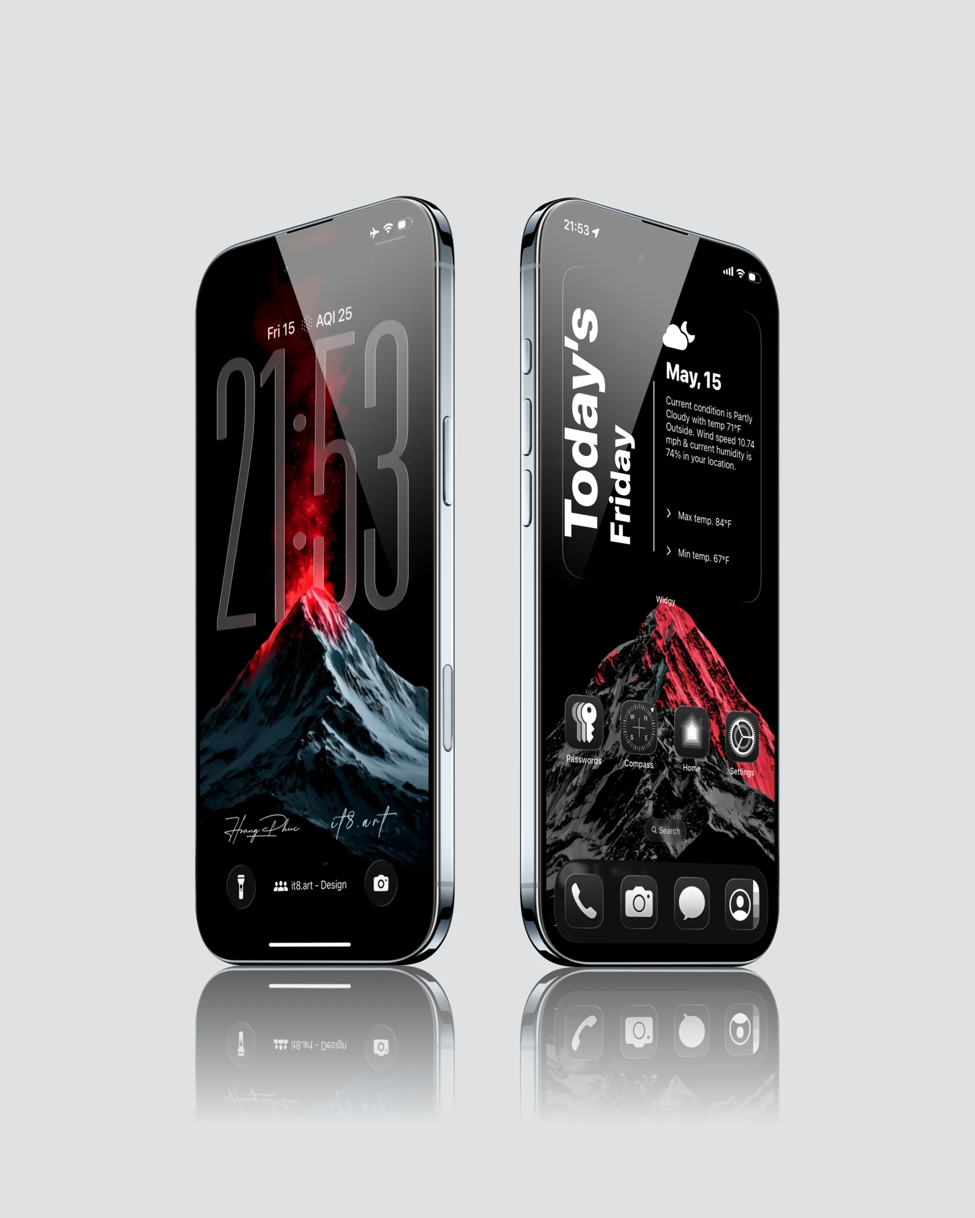 Crimson Peaks iPhone Wallpaper 4K Pack