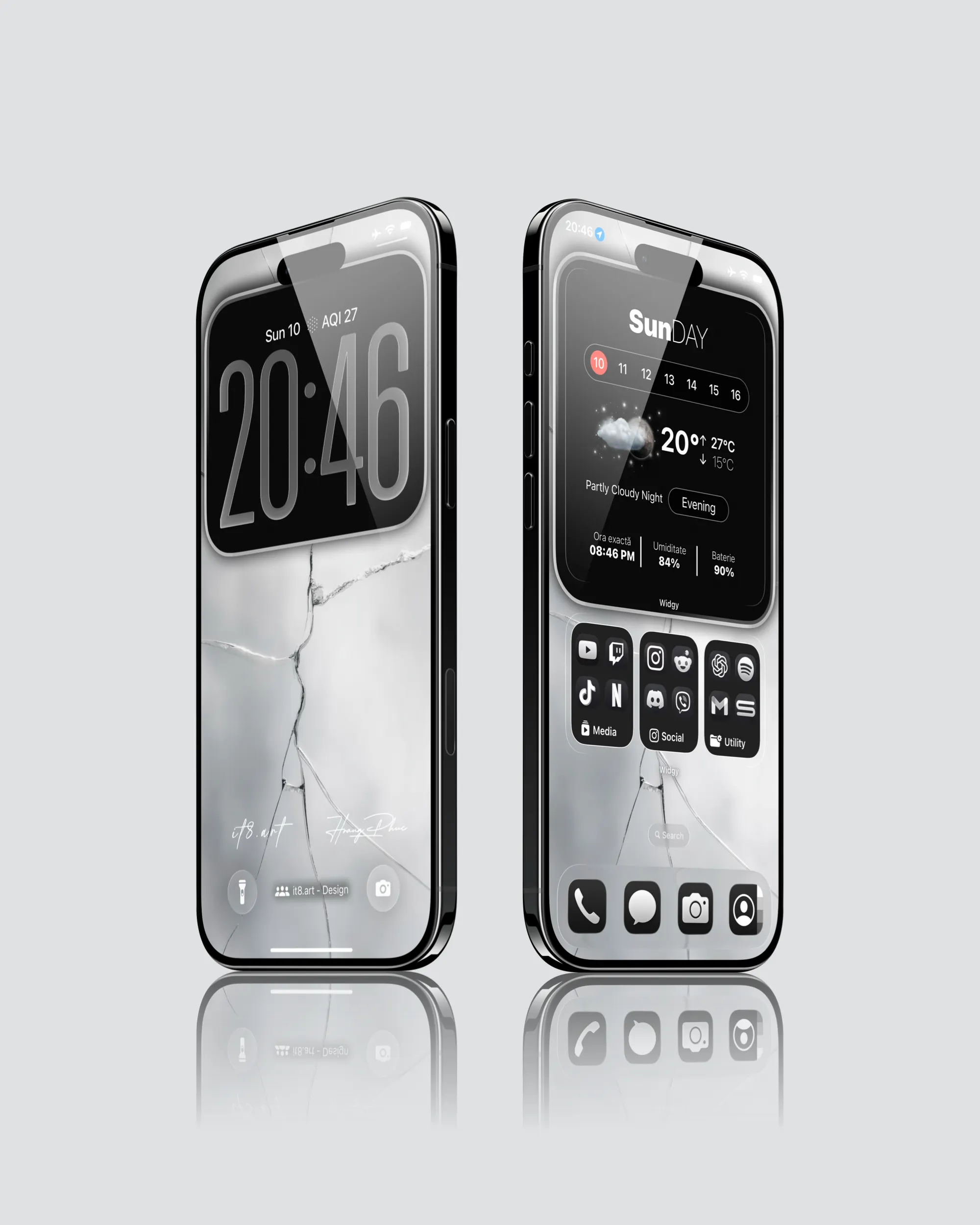 Minimal Window UI iPhone Wallpaper 4K Pack - Image 2