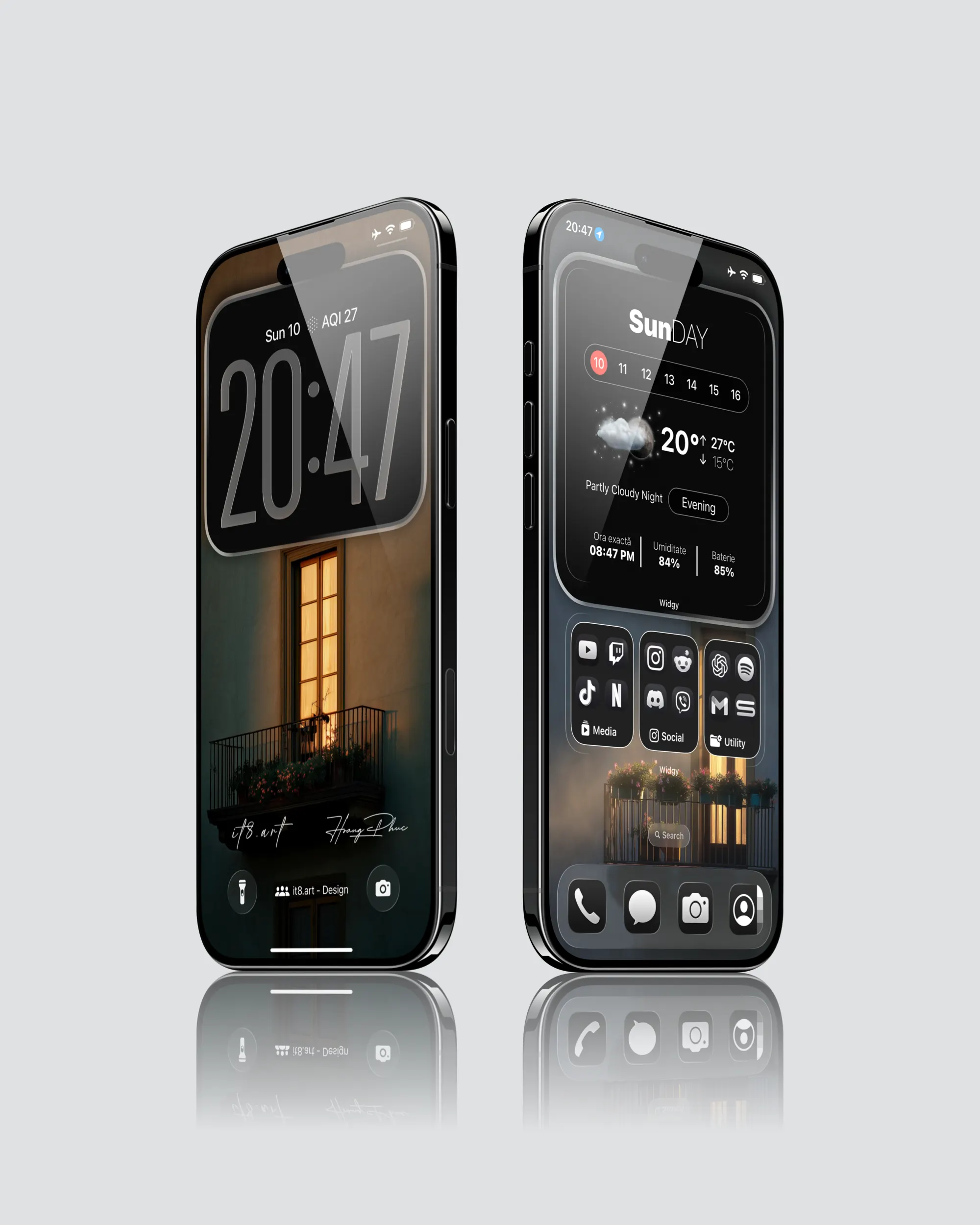 Minimal Window UI iPhone Wallpaper 4K Pack - Image 4
