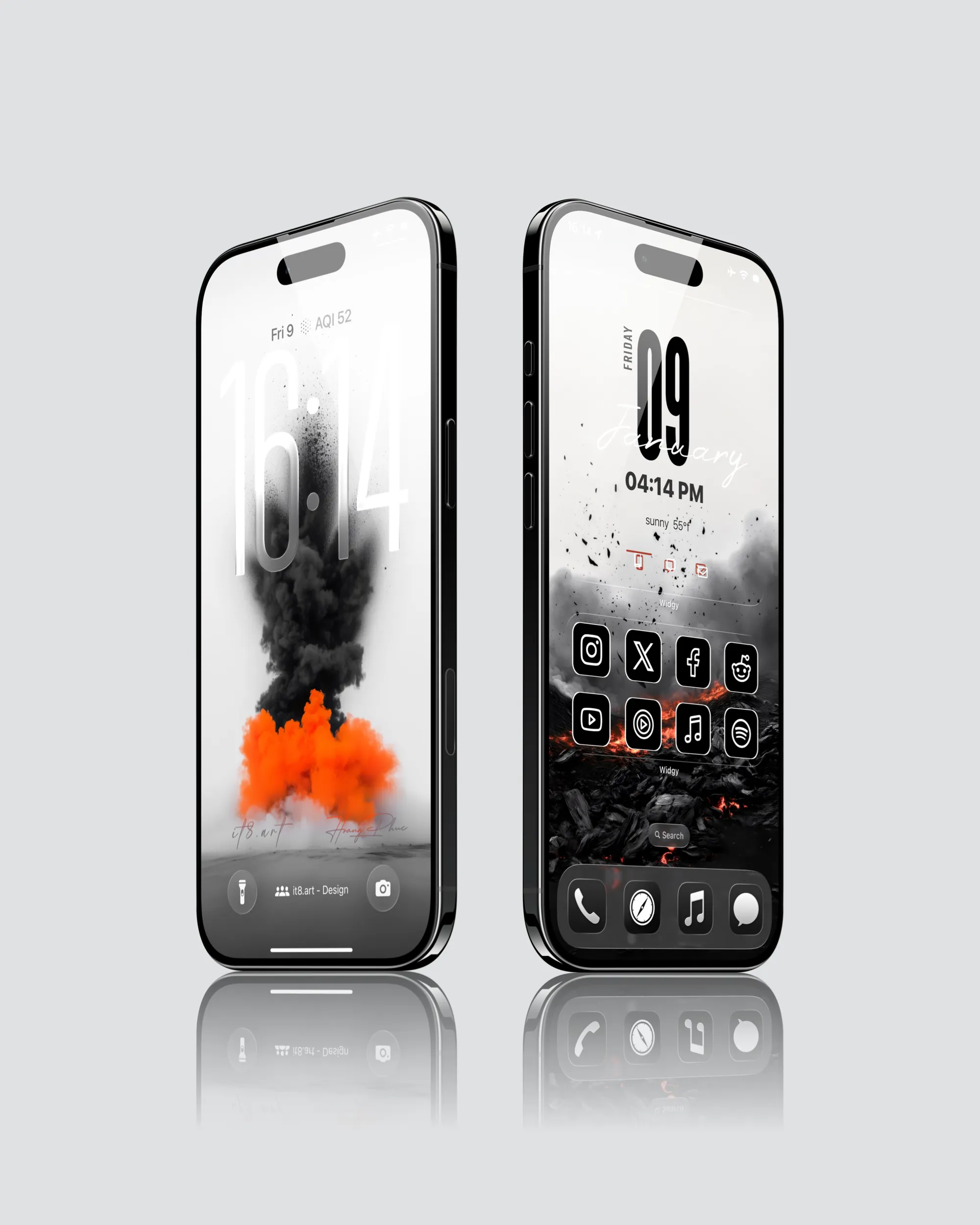 Volcanic Ash iPhone Wallpaper 4K Pack - Image 3