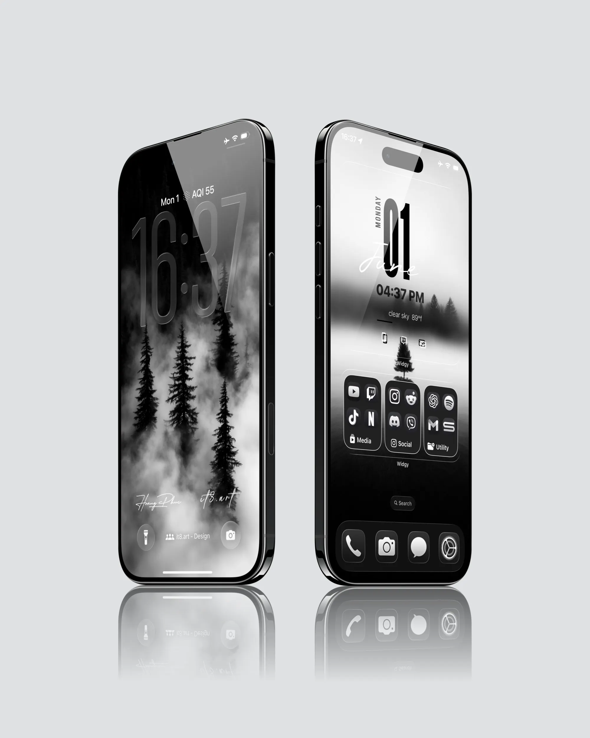 Monochrome iPhone Wallpaper 4K Pack - Image 5