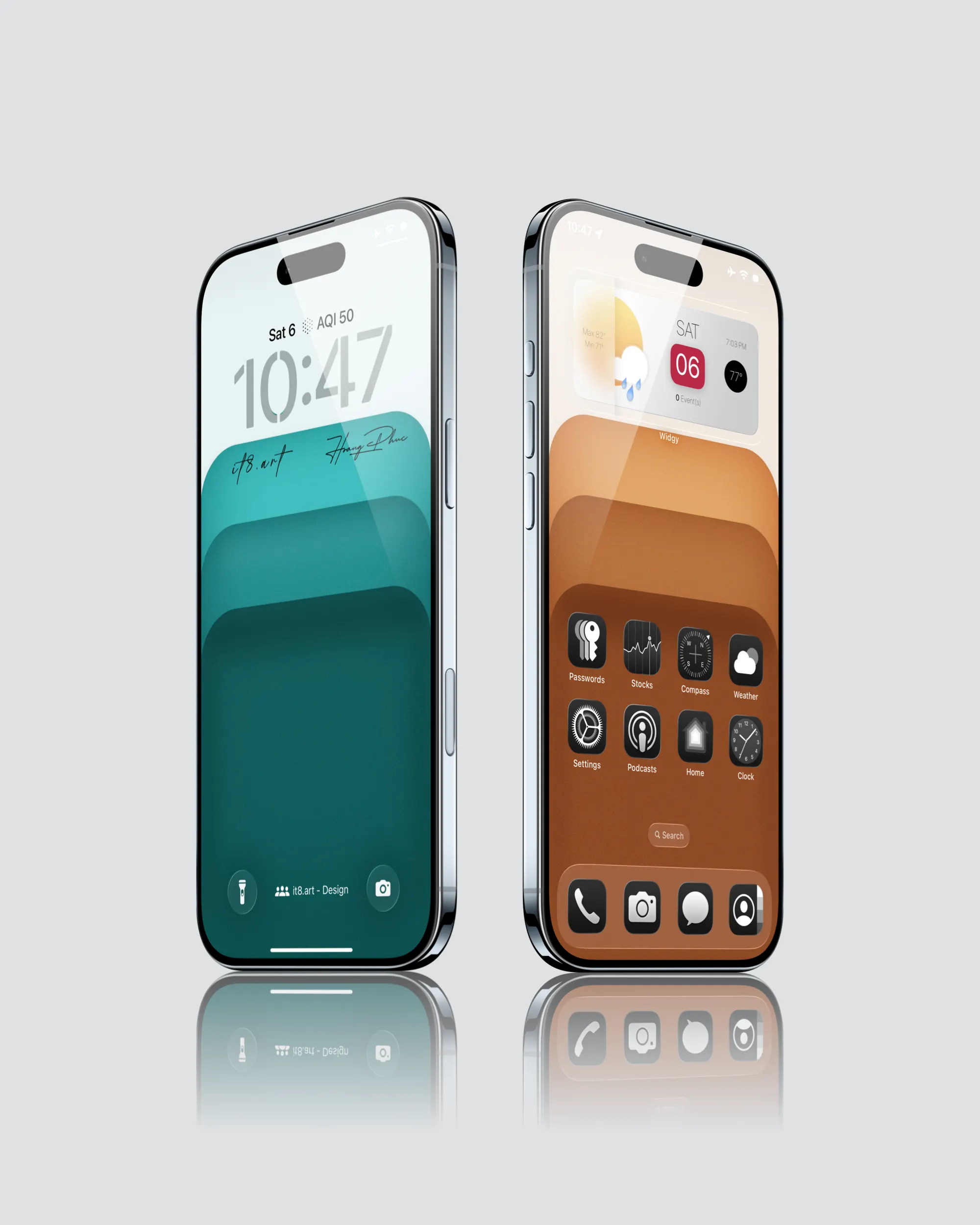 Multi-Color iPhone Wallpaper 4K Pack - Image 2