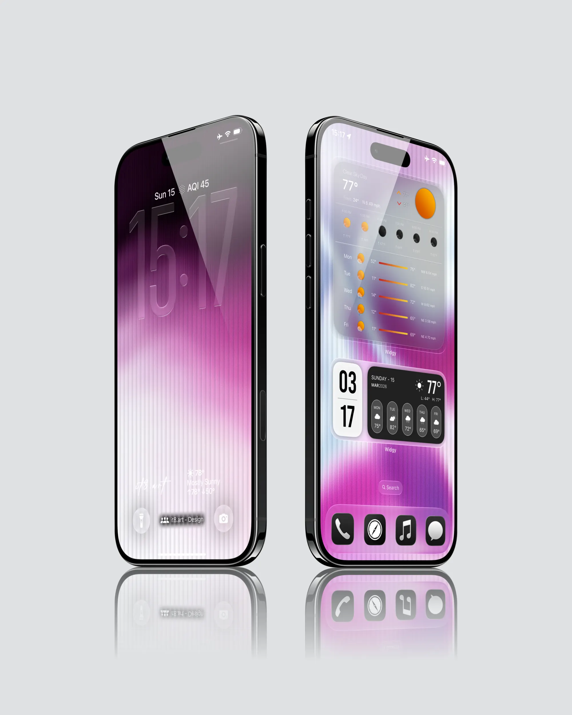 Neon Gradient iPhone Wallpaper 4K Pack - Image 6