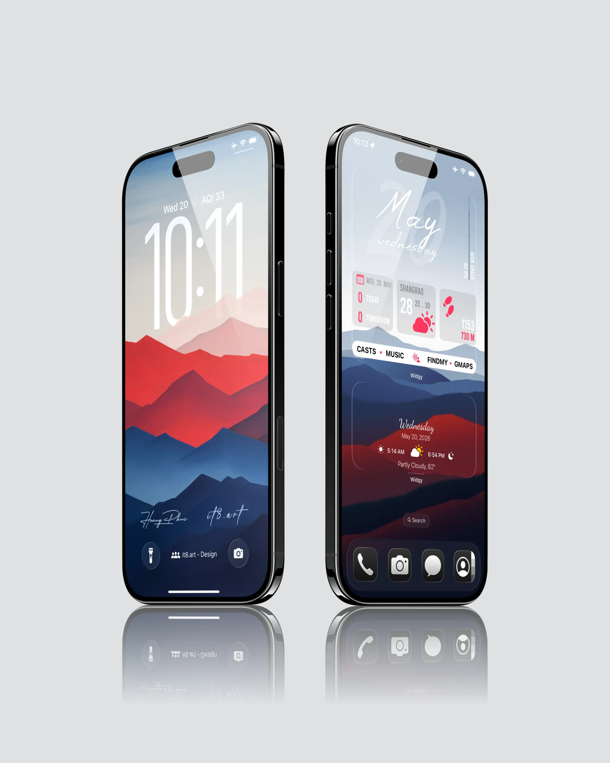 Silent Horizon Nordic iPhone Wallpaper Pack - Image 2