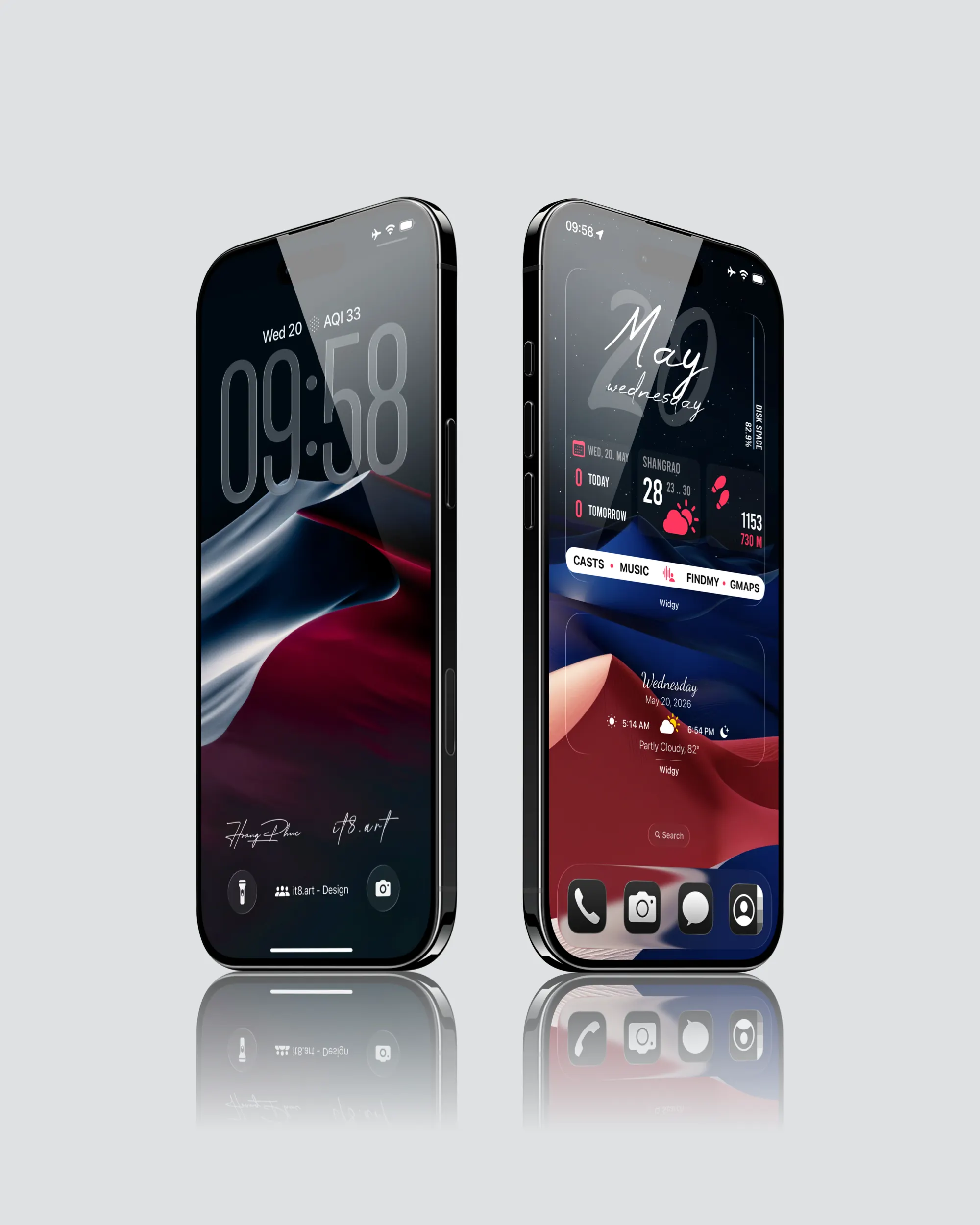 Silent Horizon Nordic iPhone Wallpaper Pack - Image 3