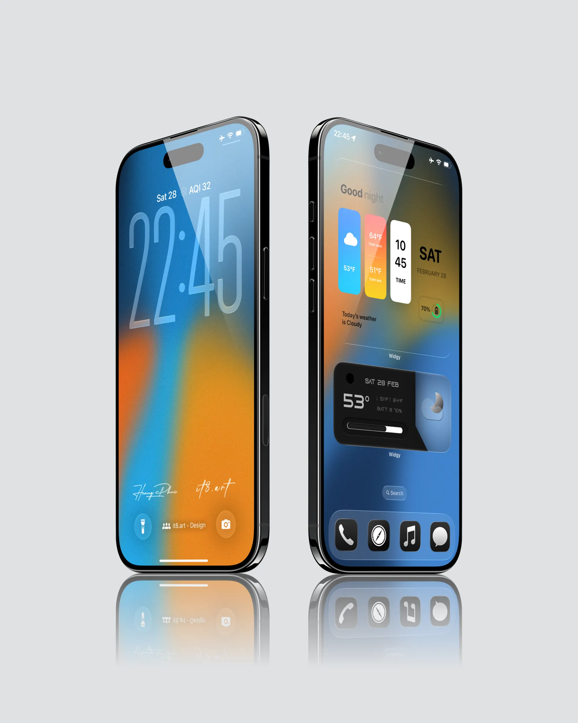 Soft Grainy Gradient iPhone Wallpaper Pack - Image 5