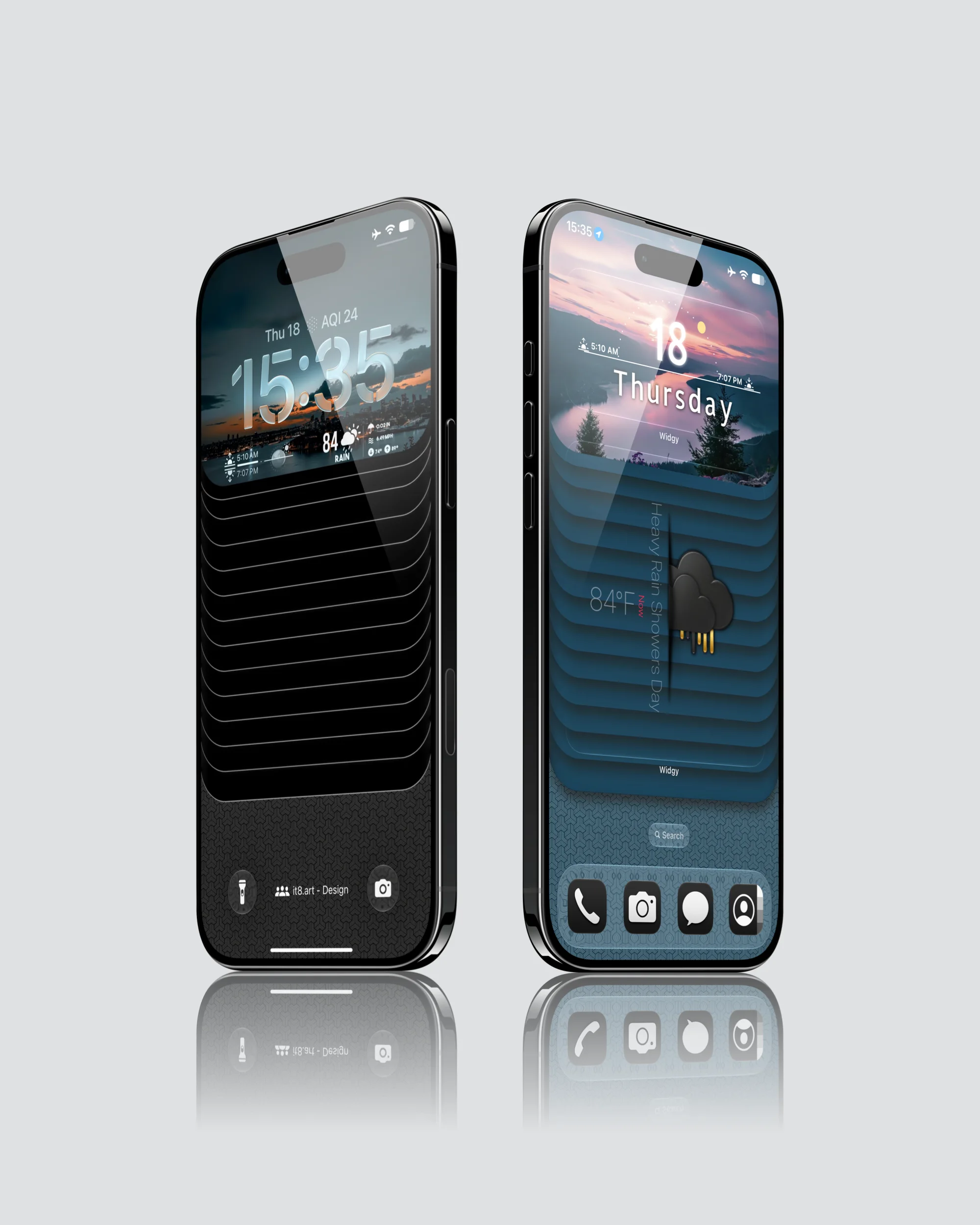 Stacked Horizon iPhone Wallpaper 4K Pack - Image 4