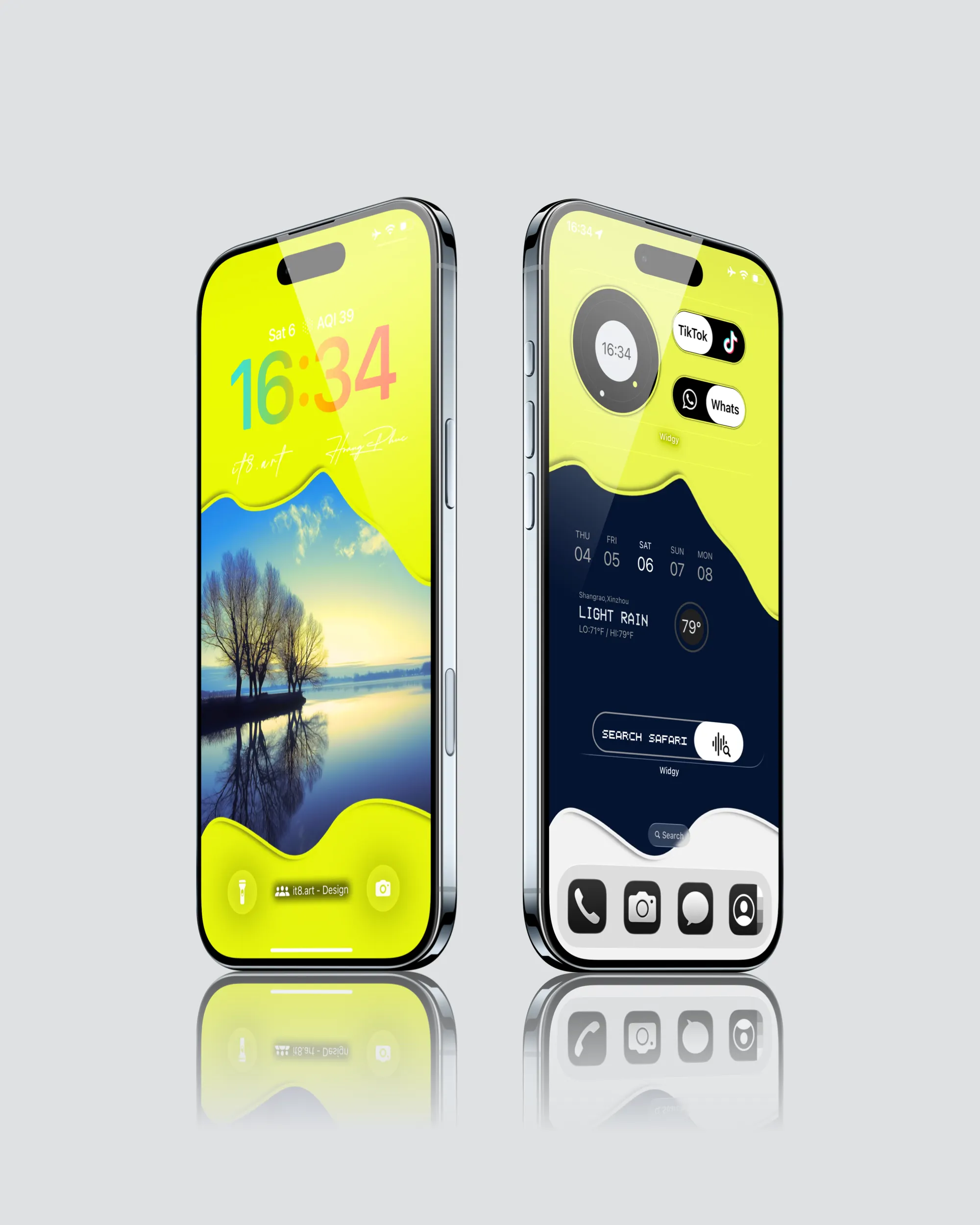 Vibrant Color iPhone Wallpaper 4K Pack - iOS screen product by it8.art