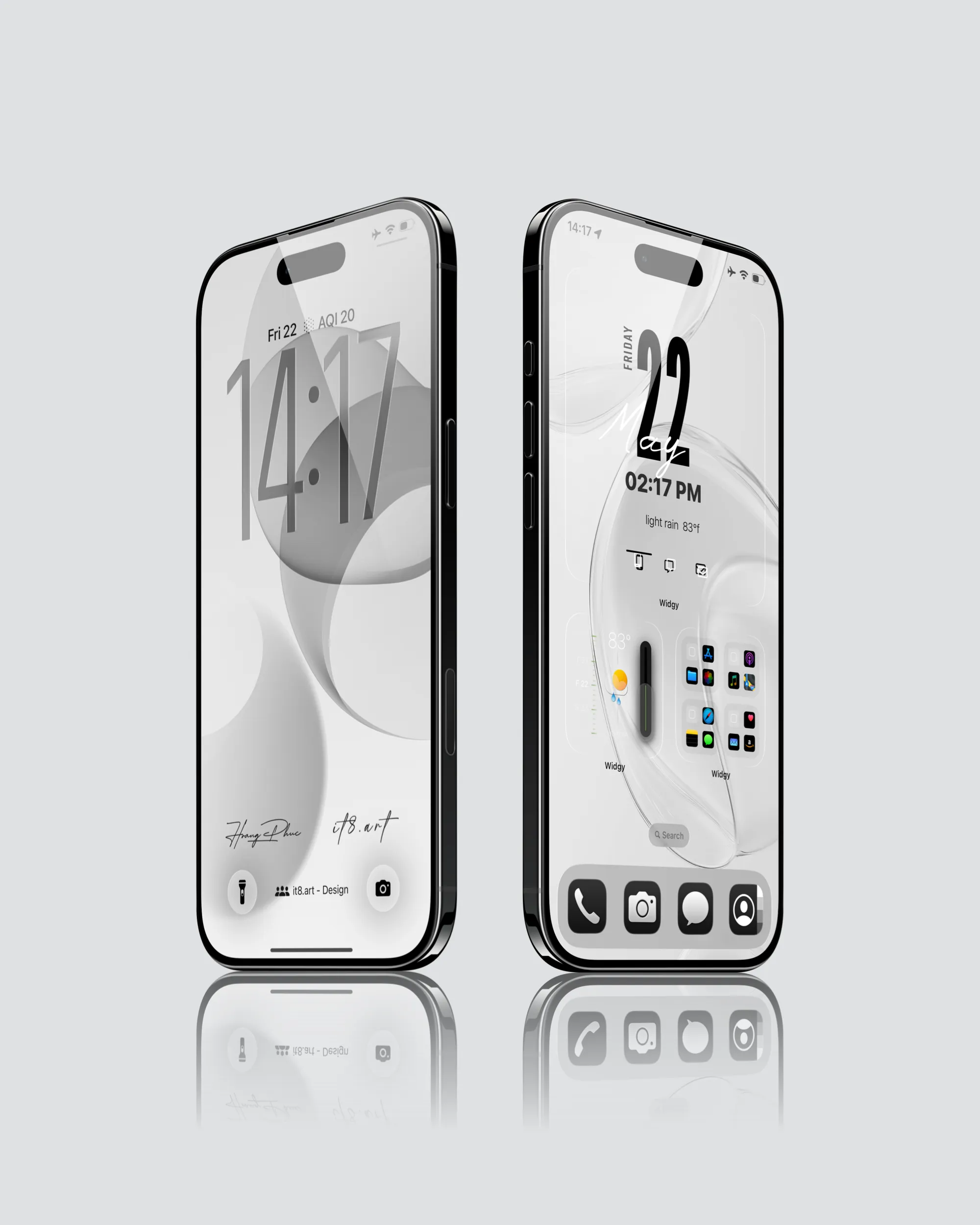 White Geometry iPhone Wallpaper 4K Pack - Image 5
